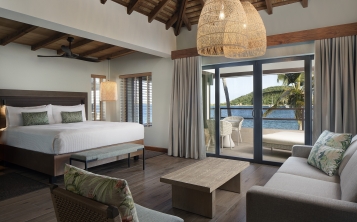 Beachfront Junior Suite Bedroom