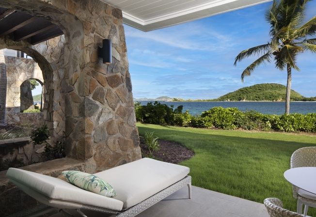 Beach Front Junior Suite View and Terrace