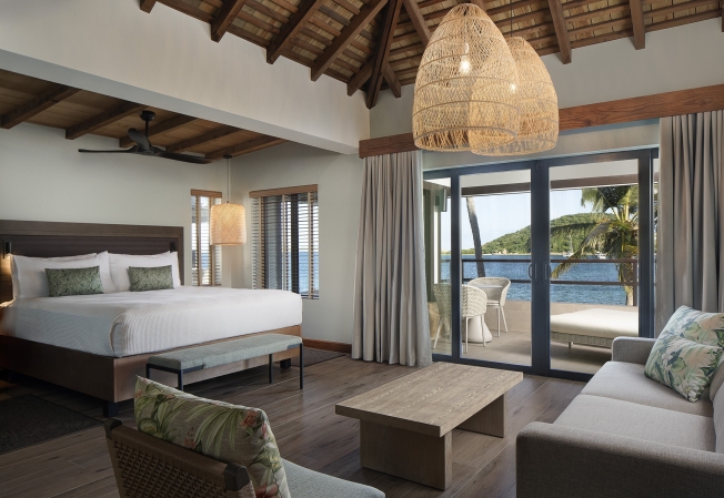 Beachfront Junior Suite Bedroom