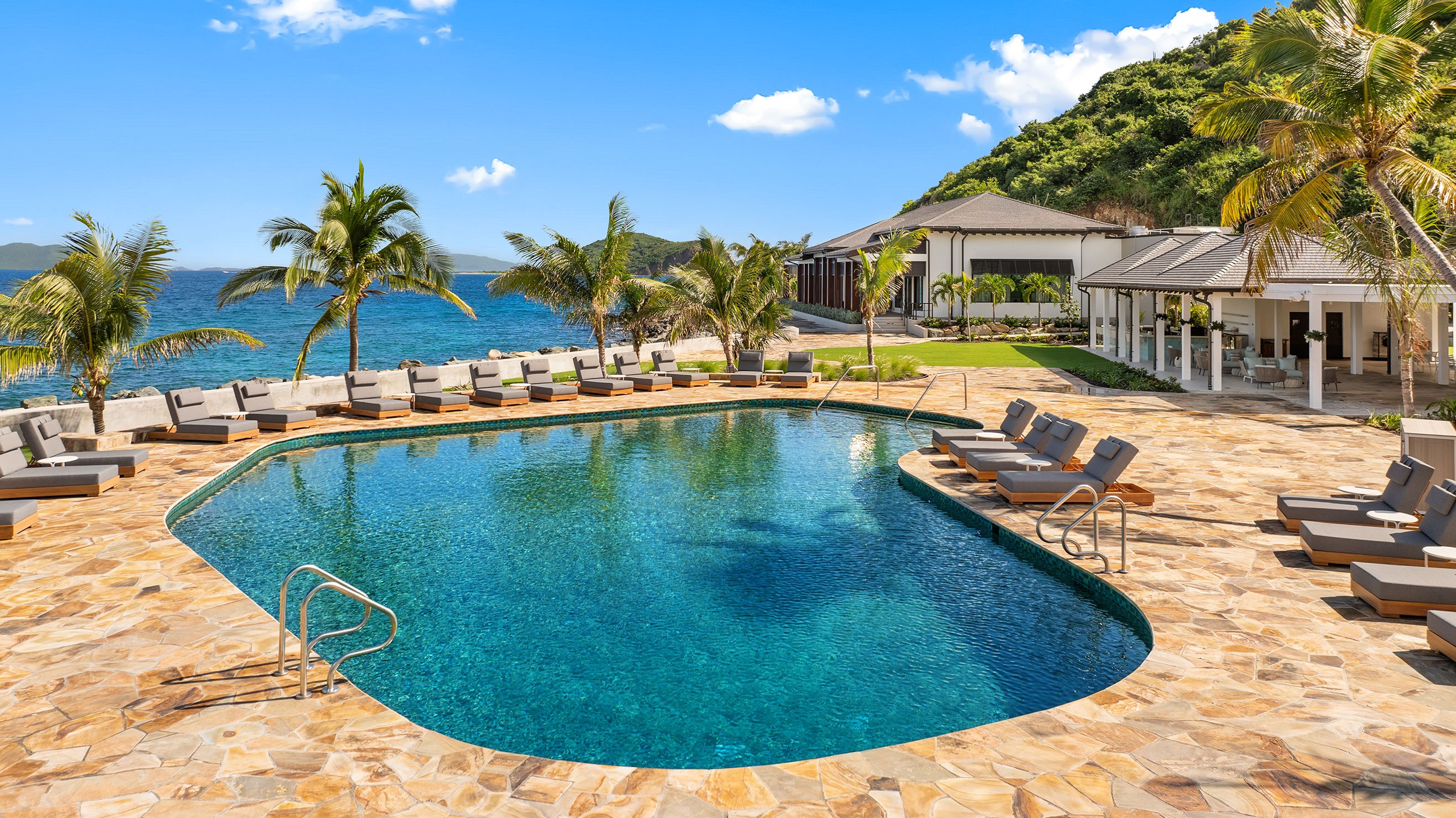 Pool Deck shot of Yacht Club Pool